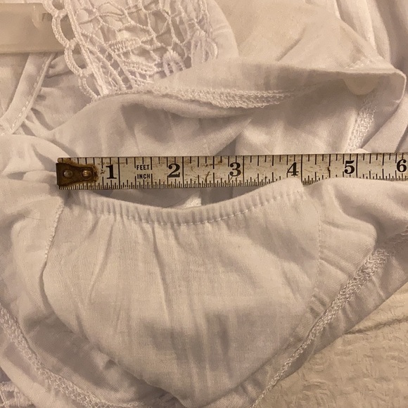 Sag Harbor wide sleeve embellished top M - Picture 15 of 15